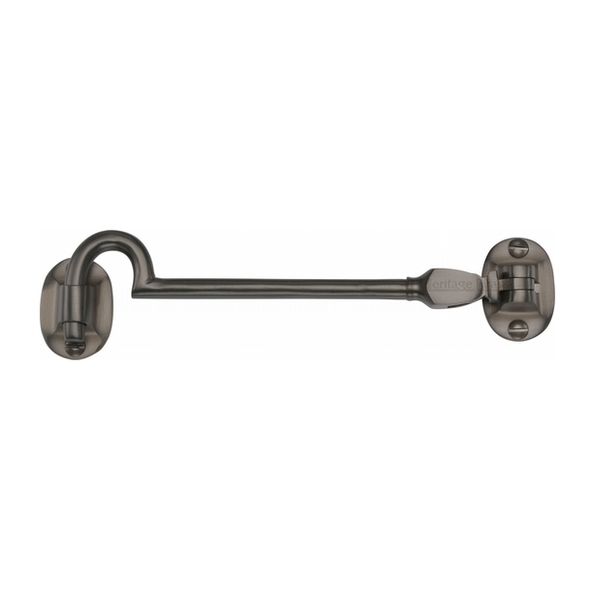 C1530 6-MB • 152mm • Matt Bronze • Heritage Brass Silent Pattern Cabin Hook